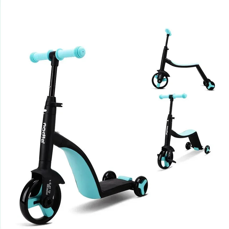 3 In 1 Kids Scooter Tricycle And Balance Bike Baby Balance Bike