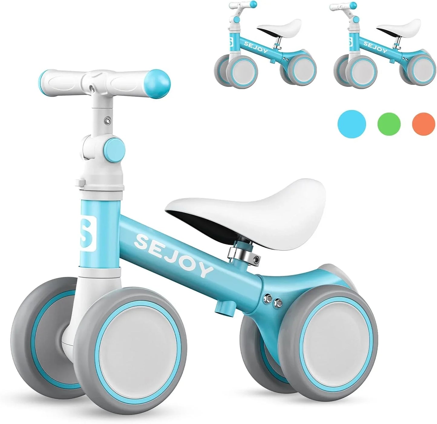 Adjustable Seat Handle Toddler Balance Bike Baby Balance Bike
