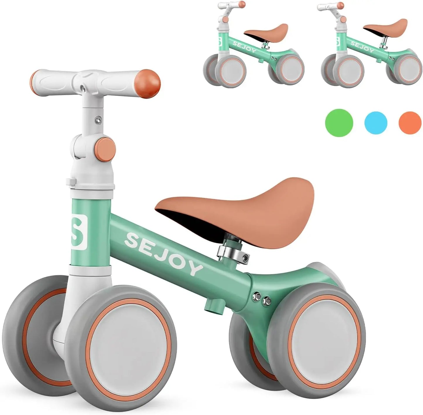 Adjustable Seat Handle Toddler Balance Bike Baby Balance Bike