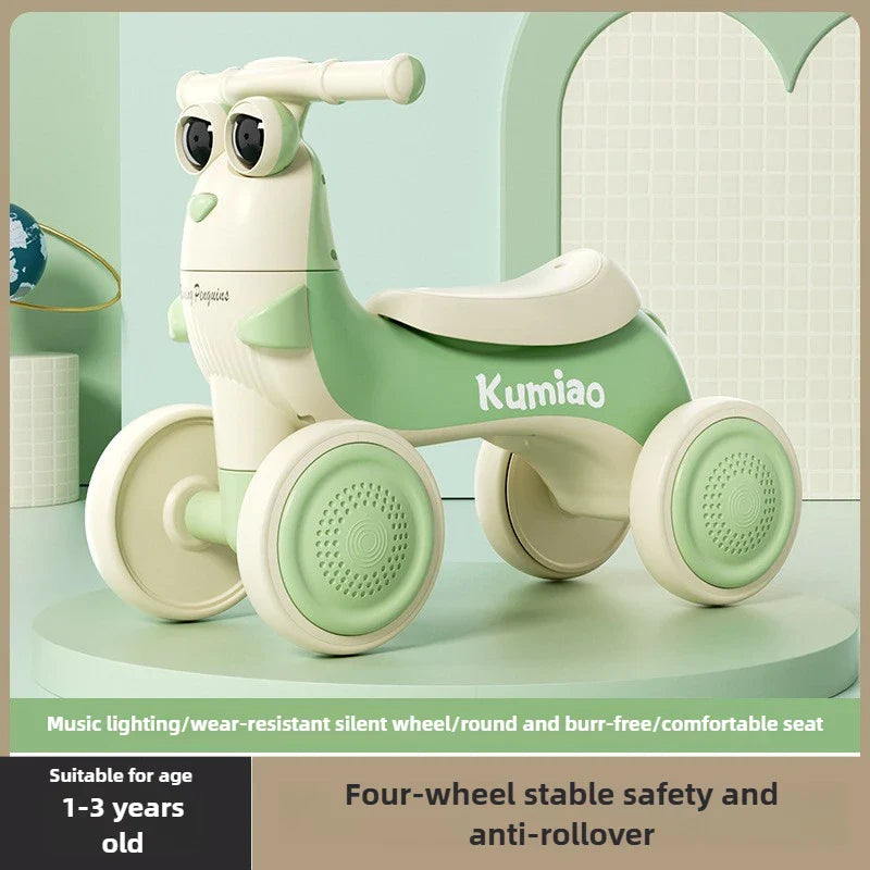 Cartoon Penguin Balance Bike Baby Balance Bike