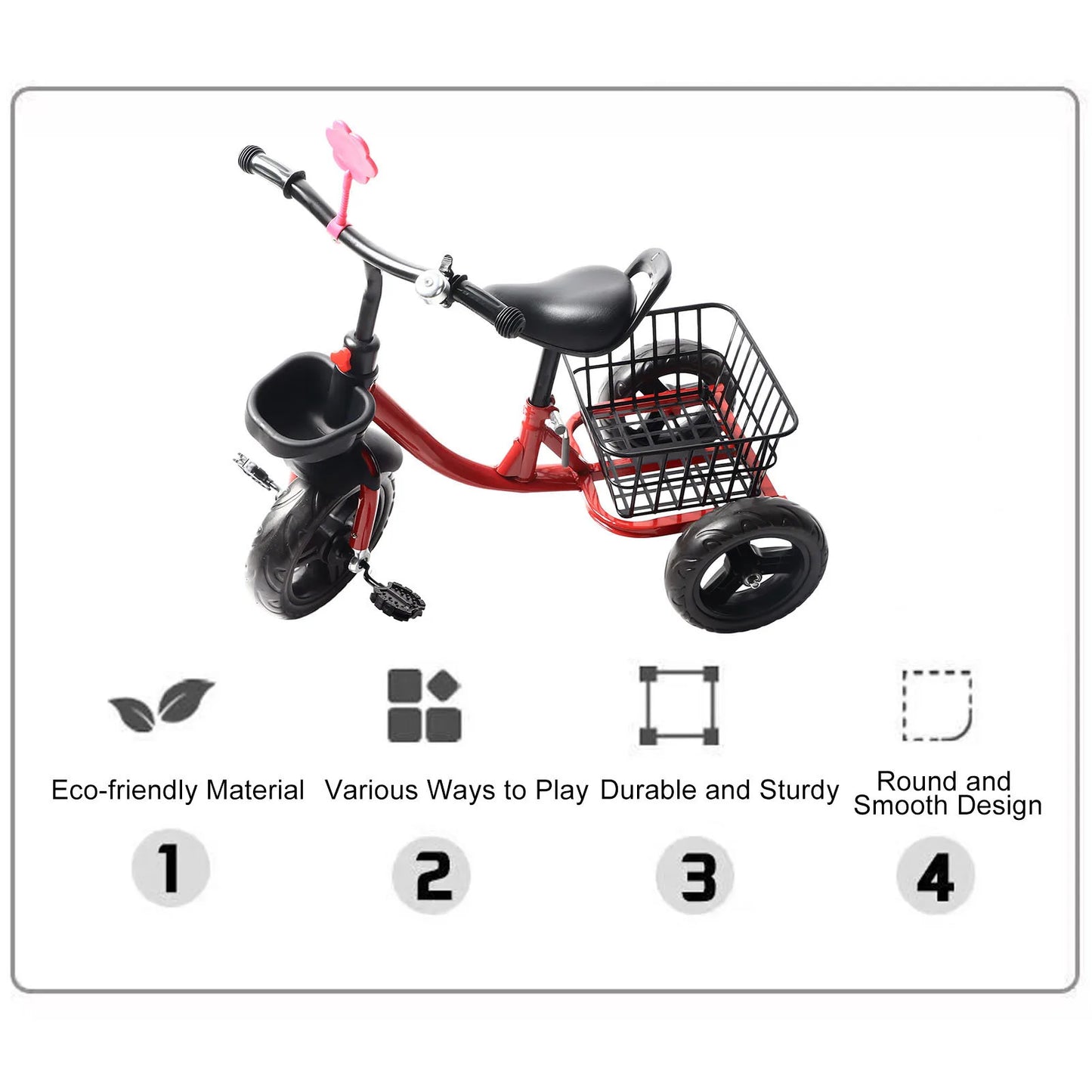 Ergonomic Metal Balance Bike Baby Balance Bike
