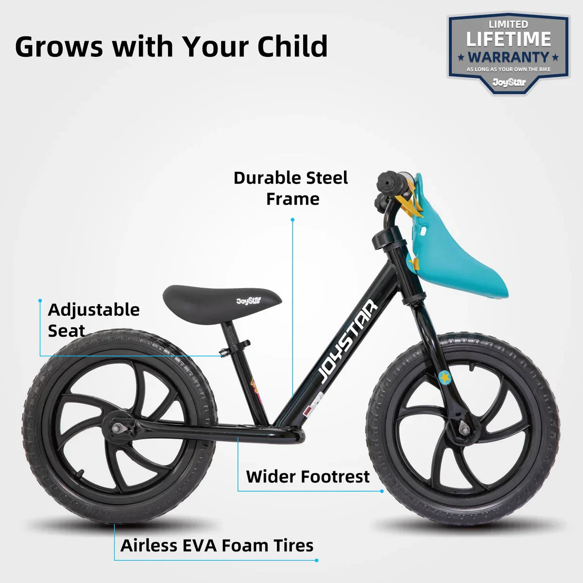 Lightweight Toddler Balance Bike Baby Balance Bike