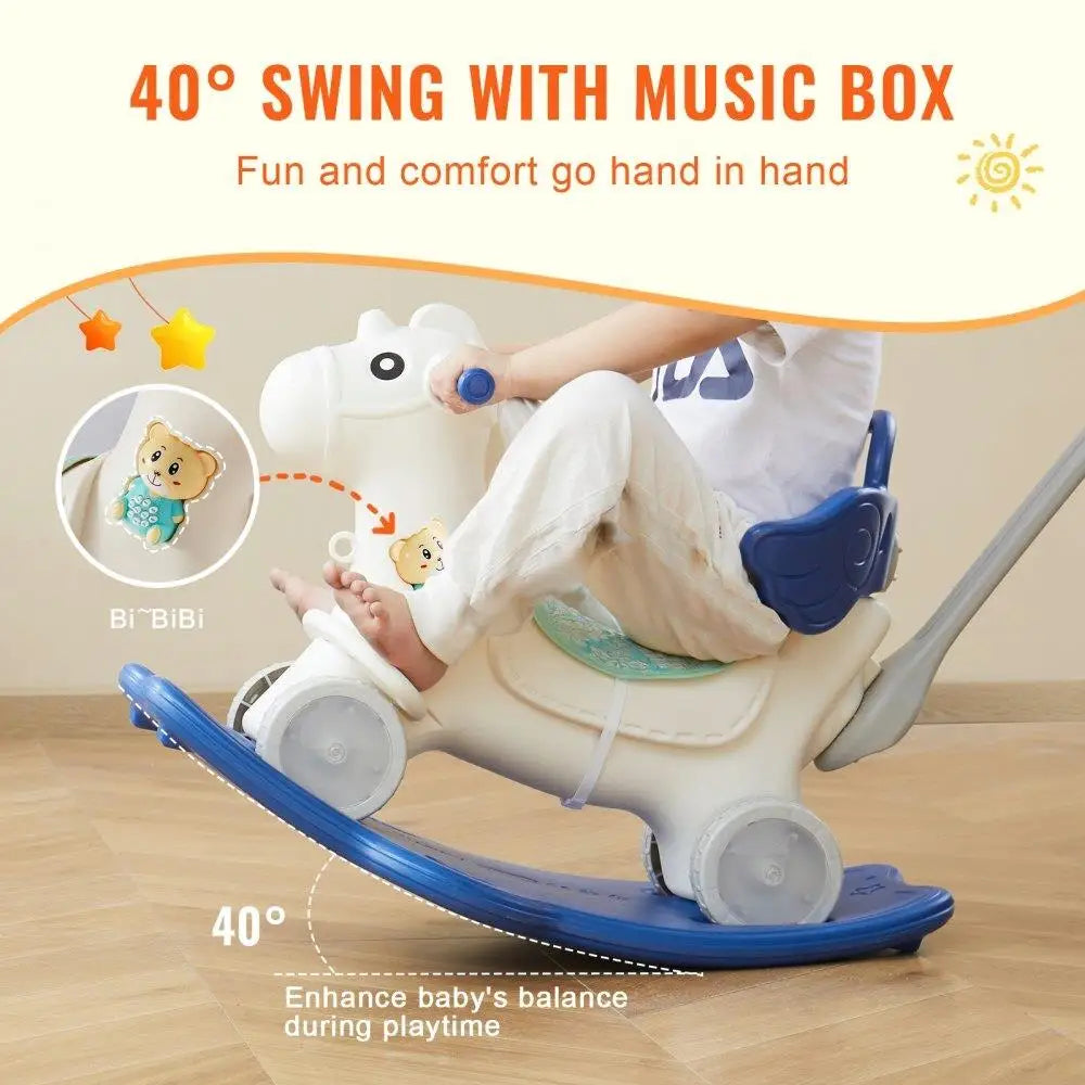 Toddler Rocking Horse Balance Bike Baby Balance Bike