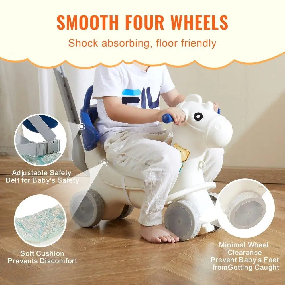 Toddler Rocking Horse Balance Bike Baby Balance Bike