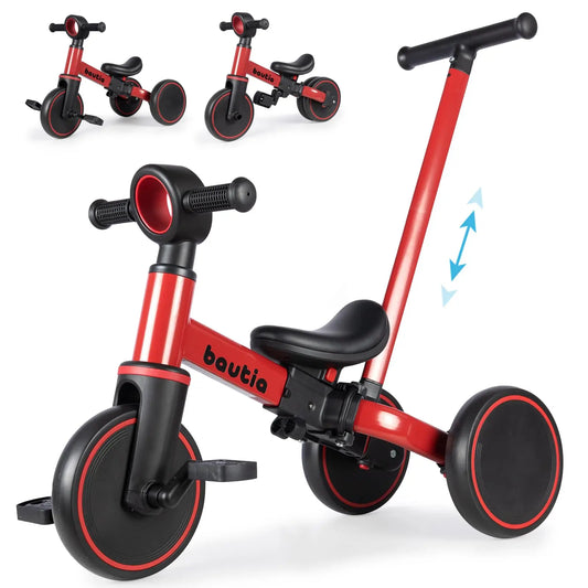 5 in 1 Kids Tricycle for Toddlers Baby Balance Bike