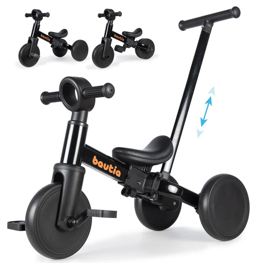 5 in 1 Kids Tricycle for Toddlers Baby Balance Bike