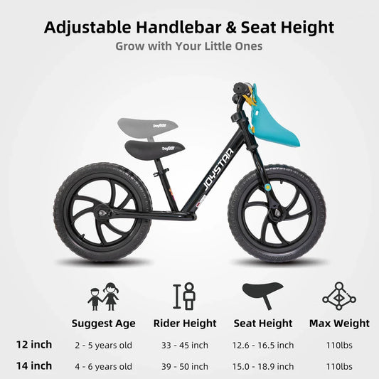 Lightweight Toddler Balance Bike Baby Balance Bike
