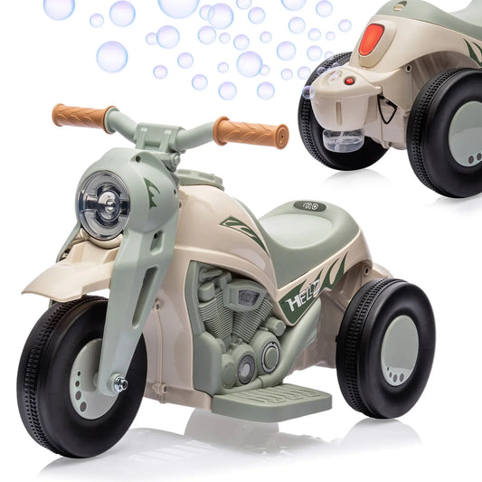 Toddler Motorcycle With Bubble Maker Baby Balance Bike